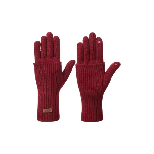 Shizhu Утолщенные Вязаные Перчатки Женские