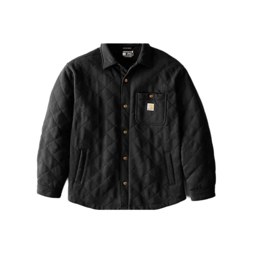 Carhartt 107270 FW25 RAIN Defender® Loose Fit Heavy-Weight Quilted Snap Front Shirt Men's