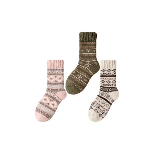 FHDET Носки Crew Женские упаковка из 3 пар