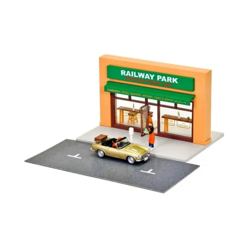 TAKARA TOMY Alloy Car Honda S800 Коллекционные фигурки в домиках