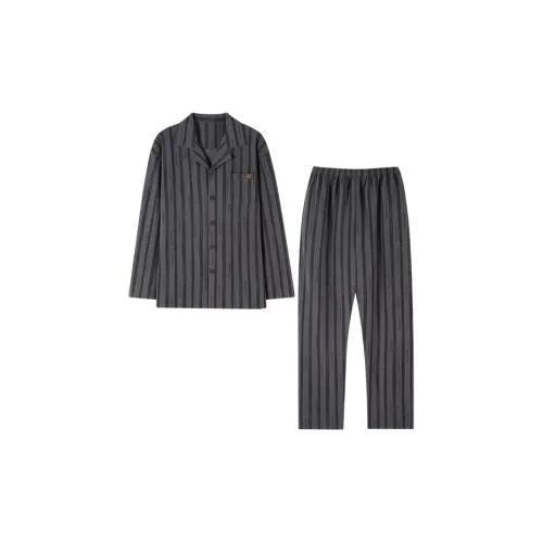 MIIOW Серый Мужской Пижамный Комплект