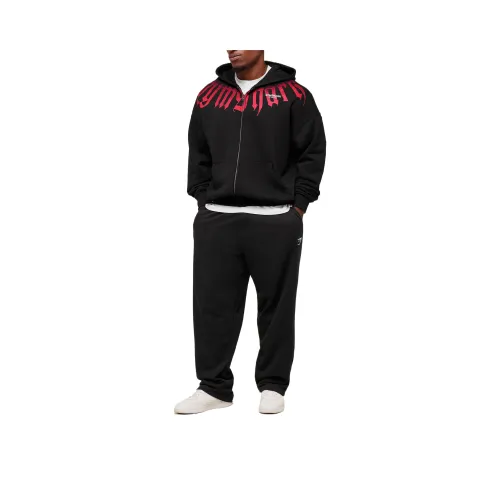 GYMSHARK Черный Мужской Свитшот