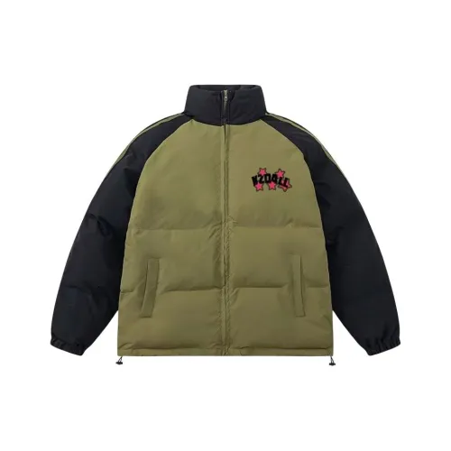 BVODE Зеленый Женский Пуховик