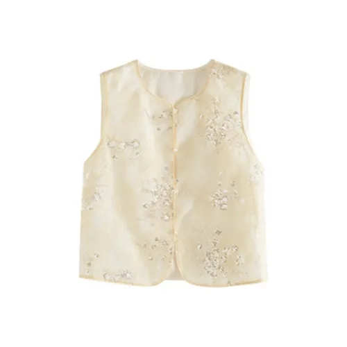 SLLSKY Yellow Tail Женские жилеты