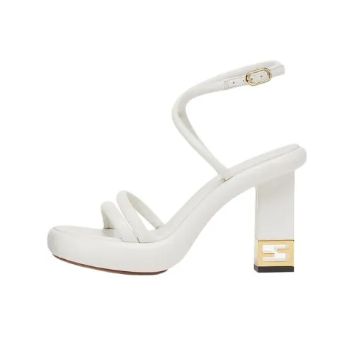 FENDI Baguette One Ремешок Сандалии Женские Белые