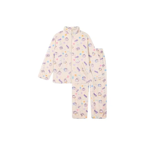 XIAOLIZI Принт Щенок Женские Пижамные Комплекты