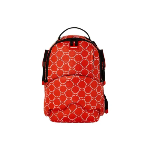 SPRAYGROUND Рюкзак из искусственной кожи унисекс оранжево-красный