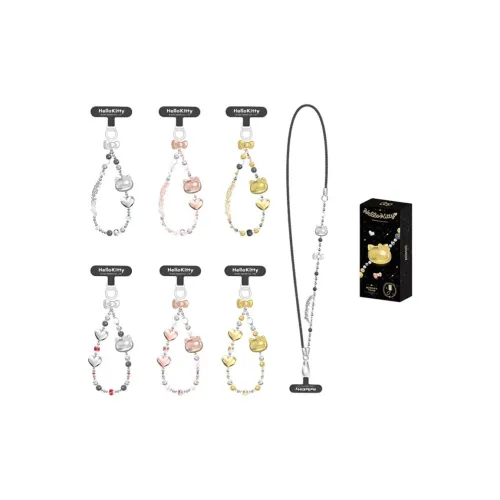 TOP TOY Hello Kitty Gilt Серебряный Серия Мобильный телефон Цепочка Слепые коробки 1 Случайный