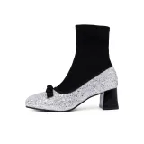 Ткань, колокольчик, серебряный