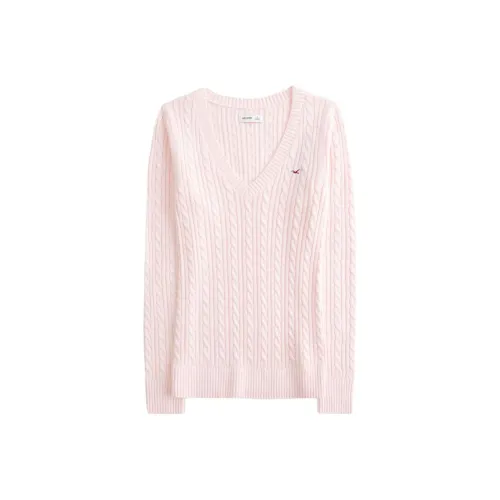 Hollister Розовые Женские T-рубашки