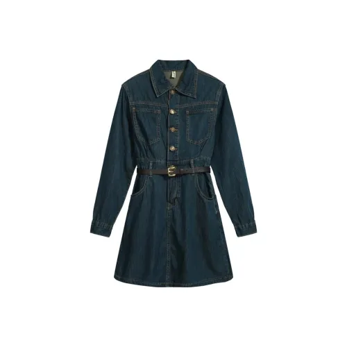 COVER TIME Длинное платье с длинными рукавами женское