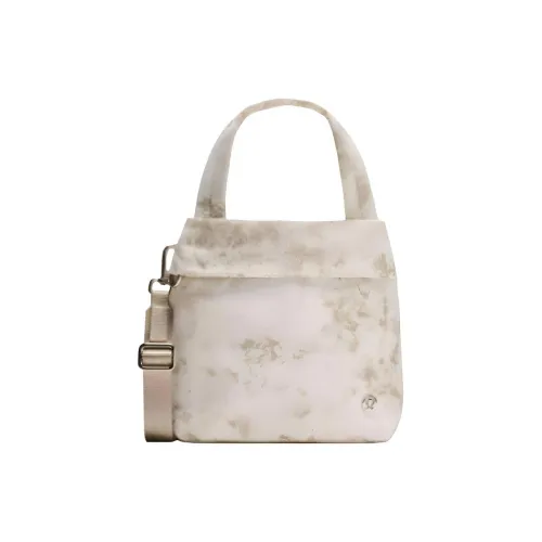 lululemon Сумки Цветочный Текстурированный Цвет Дуб Коричневый Смешанный Цвет Женские