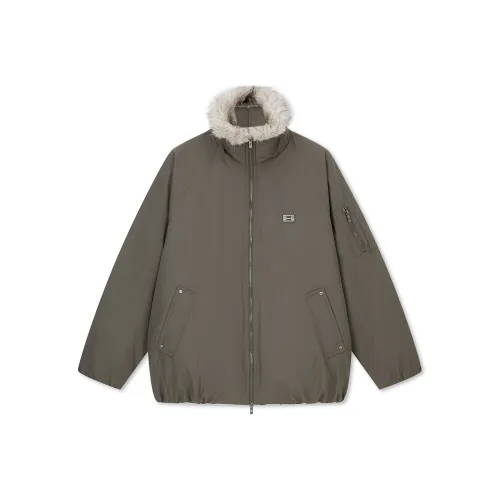 BONELESS Кофейный коричневый унисекс пуховые куртки