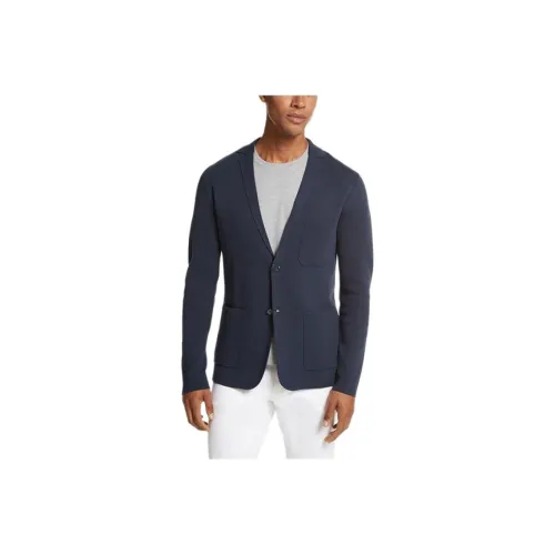 MICHAEL KORS Midnight Blue Мужской Деловой Костюм