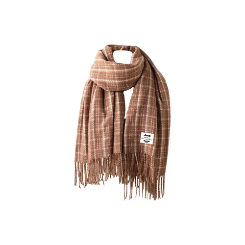 Jeep Полиэстер Трикотаж Шарфы Унисекс