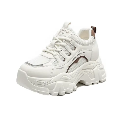 Komanic MID Топ Толстая подошва Кроссовки Женские