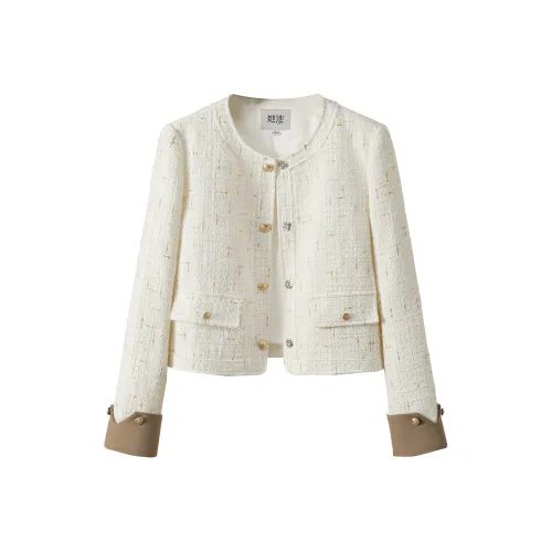 TOUCH Cropped Coat Women's Ecru TOUCH Укороченное пальто женское экрю