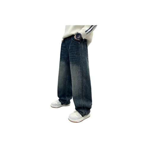 Lanza Повседневные Джинсы Зимние Темно-синие Подростки