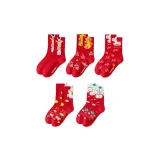 Лошадь Год Носки 5 пар [Подарочная коробка Набор]