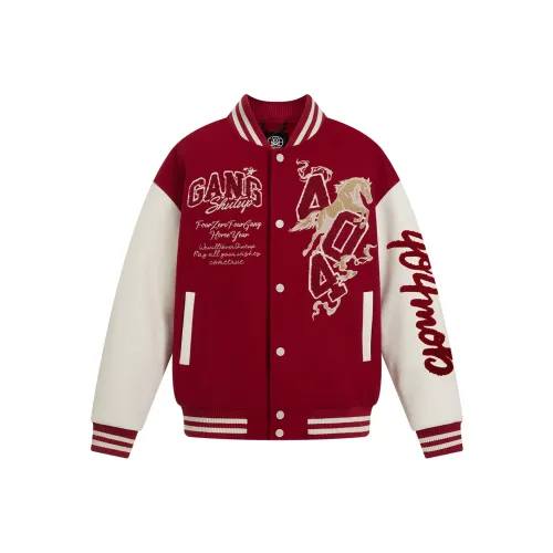 404MOB GANG Бейсбольная куртка Унисекс