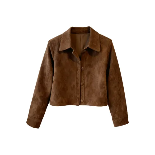 NATHANIA Коричневый Унисекс Куртки