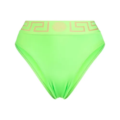 VERSACE Lime Green Женские Плавательные Шорты