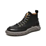 Черный с флисовой подкладкой