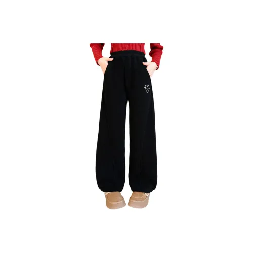 Подростки Mu Tong teenager Вязаные тренировочные брюки