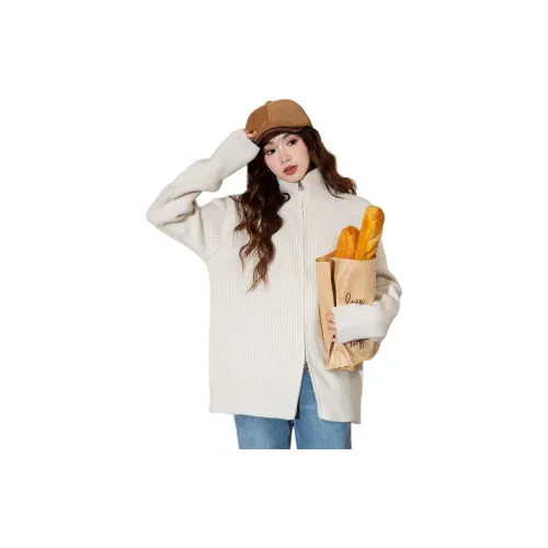 Tonlion Свитер Женский Бежевый Абрикос