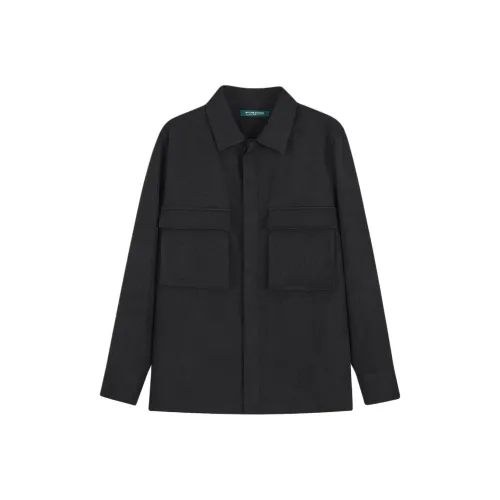 BY CREATIONS Мужские черные рубашки