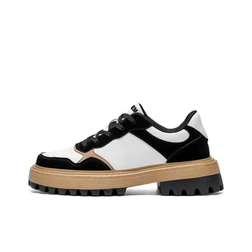 JKEM Устойчивый к истиранию Амортизация Увеличение Высоты Низкий Топ Повседневная Обувь Мужская