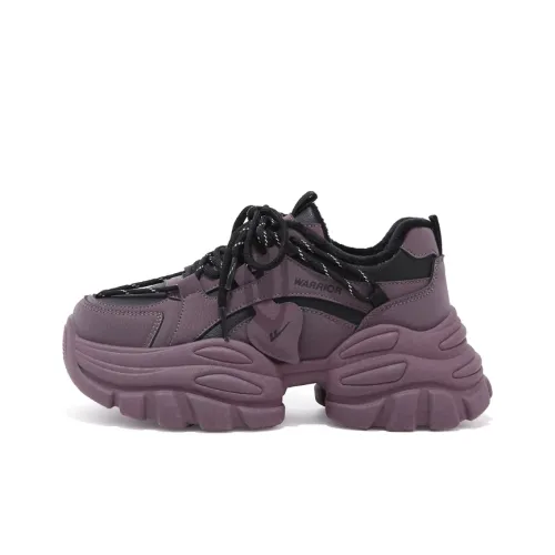 Warrior Low Топ Толстая подошва Кроссовки Женские