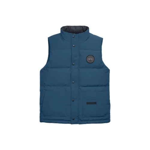 Canada Goose Freestyle Series Хранитель Синий Мужской Пуховый жилет