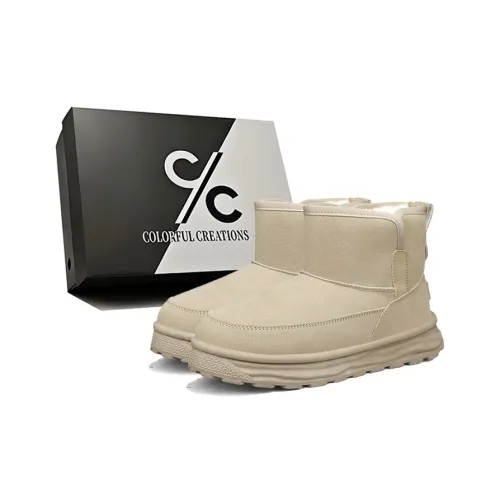 Colorful Creations Термический Увеличивающий Высоту Устойчивый к Износу Противоскользящий Короткий Снегобут Мужской