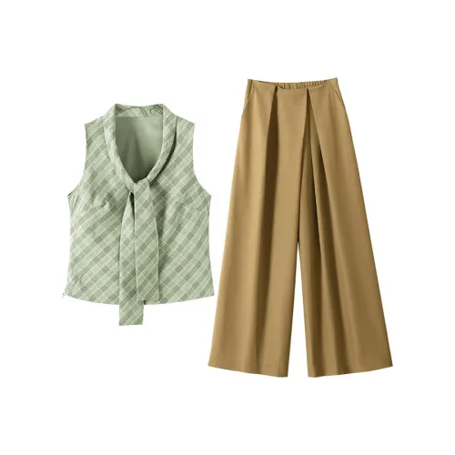 MARIE·COCO Топ + брюки Женские Повседневные костюмы