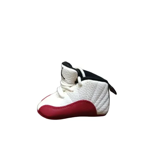 Jordan Air Джордан 12 High Топ Обувь для малышей Белый Infant And Toddler