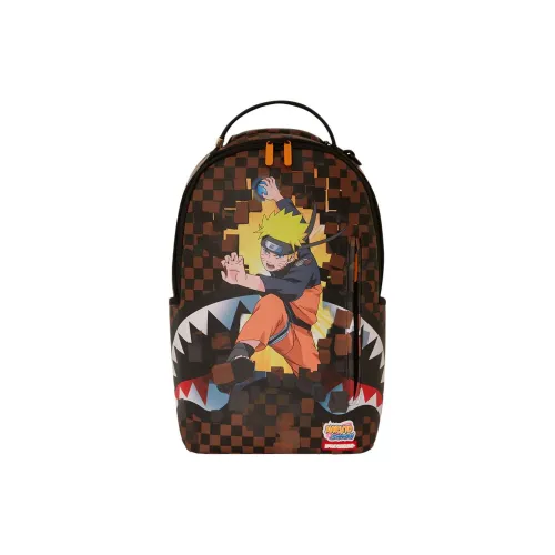 SPRAYGROUND Naruto Коллаборация Искусственная кожа Рюкзак Унисекс Многоцветный