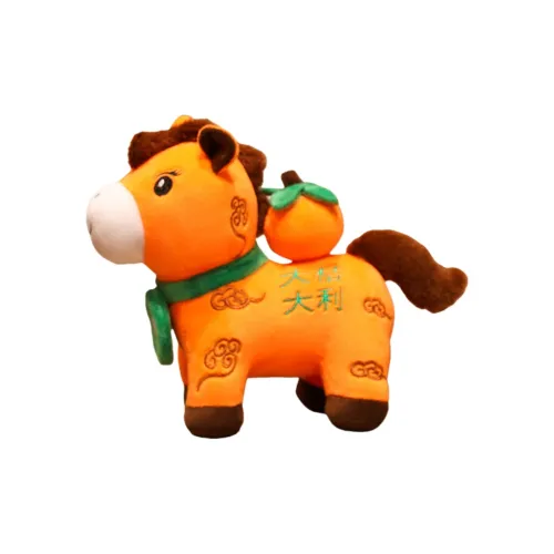 Small Bubble Креативный Мирный Благоприятный Лошадь Плюшевая кукла Куклы Плюшевая кукла 18 см 38 см Длина тела
