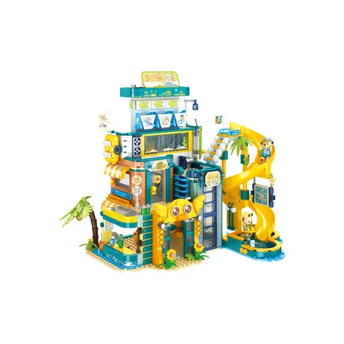 INBRIXX x Teddy Bear Collection Jiku Тедди Sunshine Paradise Пластиковые конструкторы 1281 шт. 881411 1