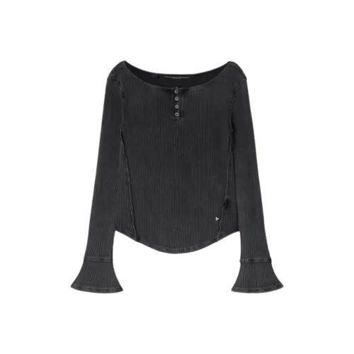 GUESS Угольно-серый Женские T-рубашки