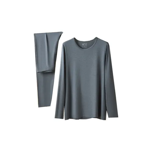 WANANNI Ночной Серый Мужской Термокомплекты