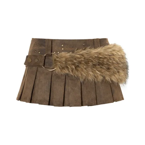 JYOSEI Кожаные короткие юбки женские