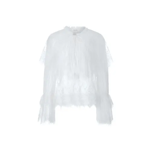 ME SIENTO Экрю Женские Рубашки