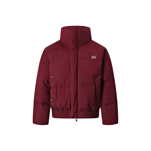 361° Вермильон Красный Унисекс Пуховики