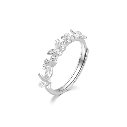 CHOW TAI SENG Серебряные Кольца Женские