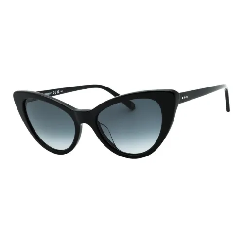 BANANA REPUBLIC Пластик Кошачий глаз Солнцезащитные очки Женские Черный