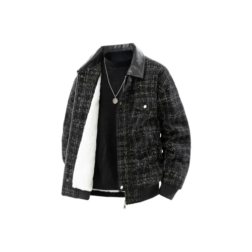 PASOK Флисовая подкладка Куртки и Пальто Мужской