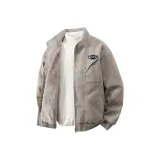 Серый с флисовой подкладкой