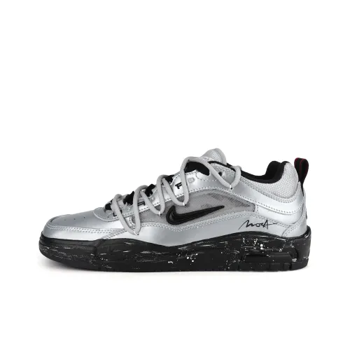 Nike SB Ishod 2 Устойчивые к истиранию Низкие Кроссовки для скейтбординга Унисекс Серебряные