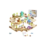 Мастер Edition/Тема "Парк развлечений" 125 предметов/Электрическая высокоскоростная железная дорога